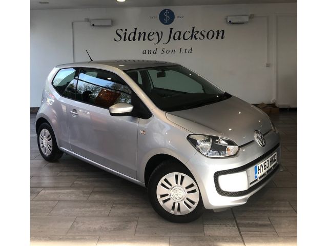 2013 (63) Volkswagen up! 1.0 Move up! Hatchback 3dr Petrol Manual Euro 5 (60 ps)