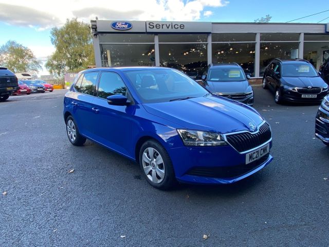 2021 (21) Skoda Fabia 1.0 TSI S Hatchback 5dr Petrol Manual Euro 6 (s/s) (95 ps)